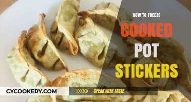 Freezing Cooked Pot Stickers: A Quick Guide to Long-Term Storage