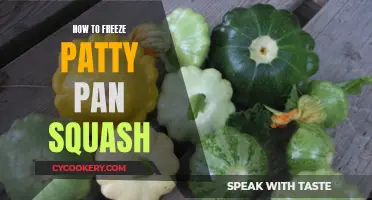 Freezing Patty Pan Squash: A Step-by-Step Guide