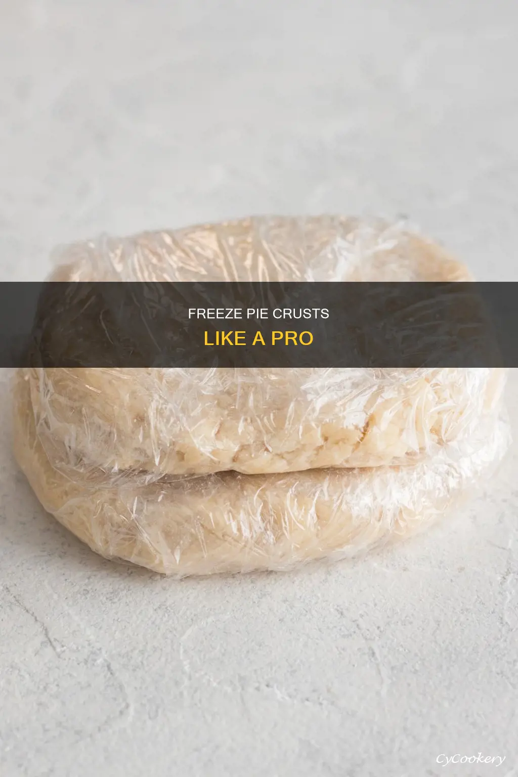 how to freeze pie crust in pan