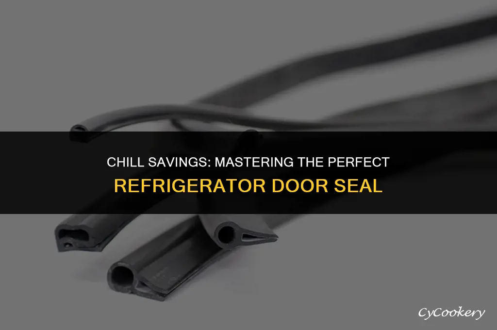 how to get a better seal on refrigerator door