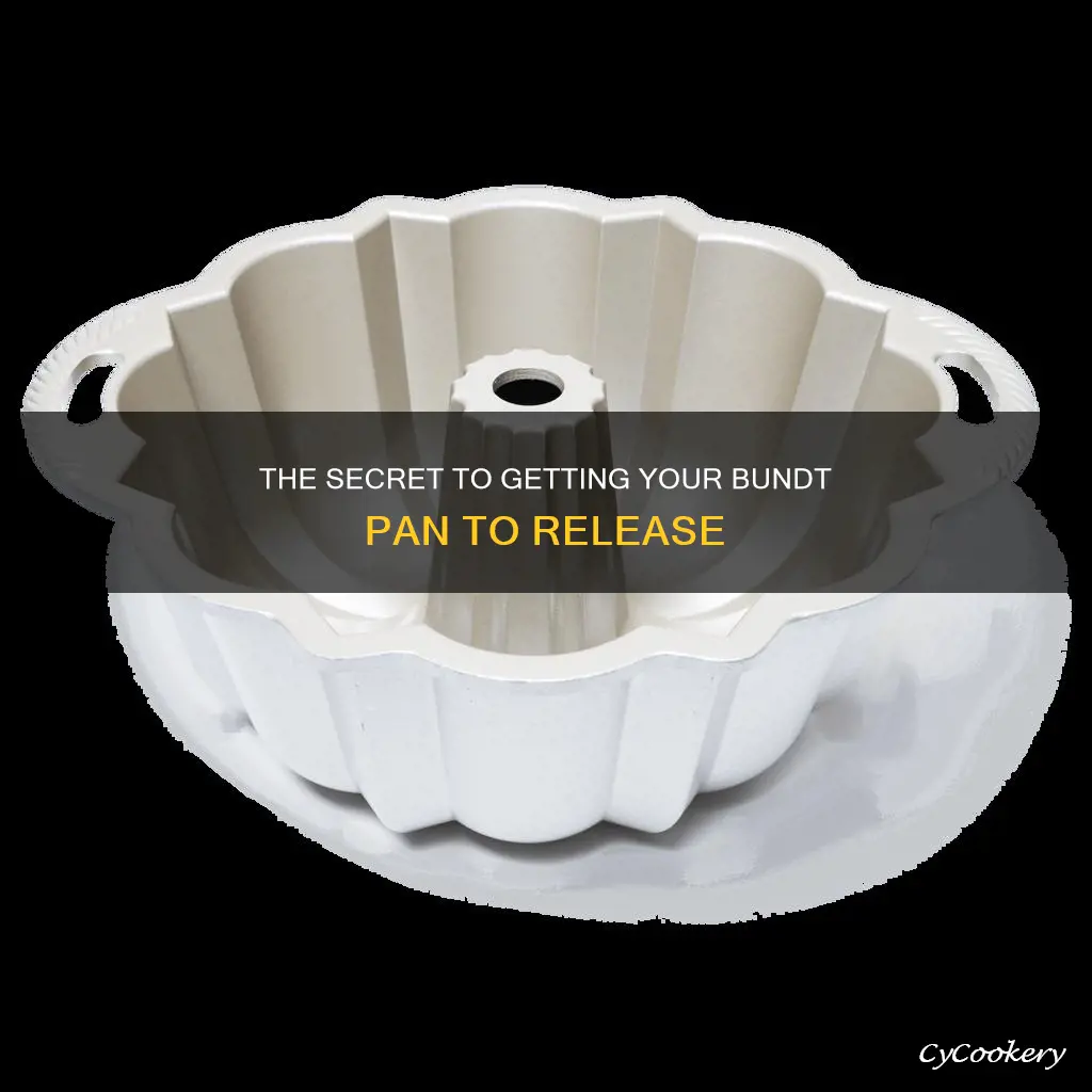 how to get a bundt pan to release