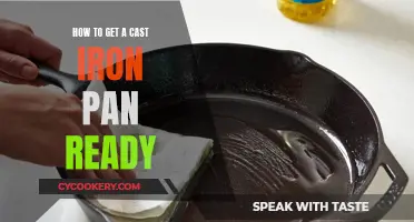 Preparing Your Cast Iron Pan: A Beginner's Guide