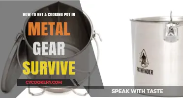 Finding a Cooking Pot in Metal Gear Survive