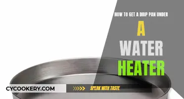 Drip Pan Installation: A Guide for Water Heaters