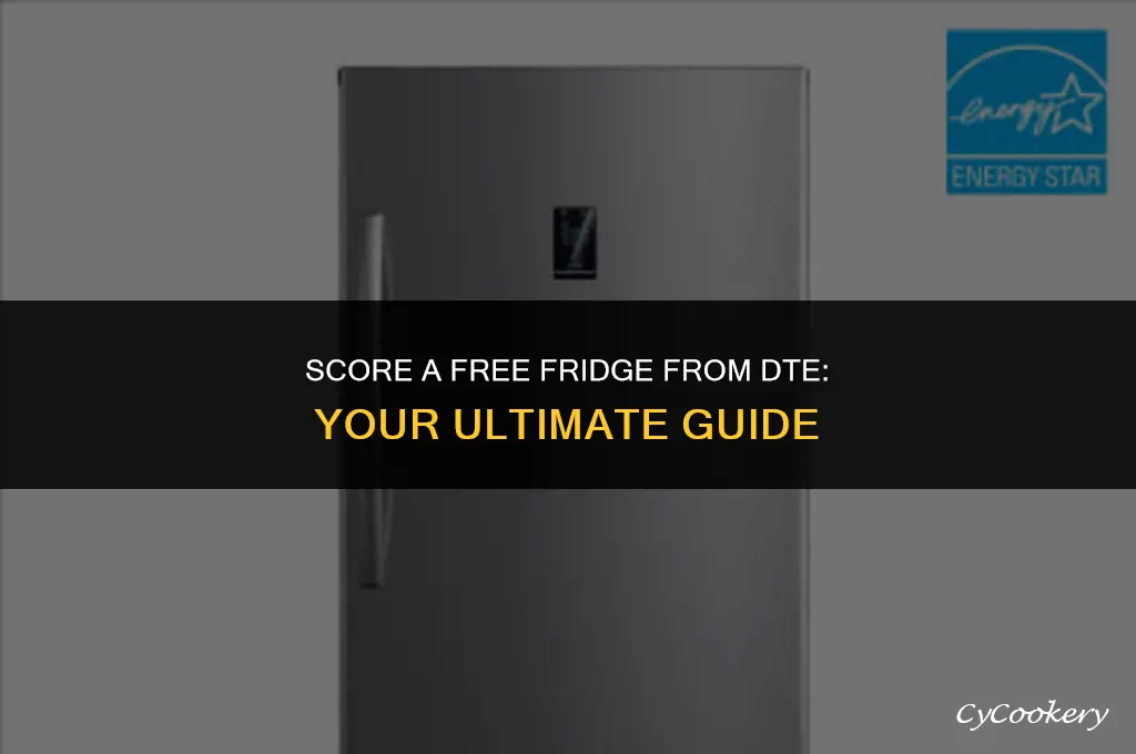 how to get a free refrigerator from dte