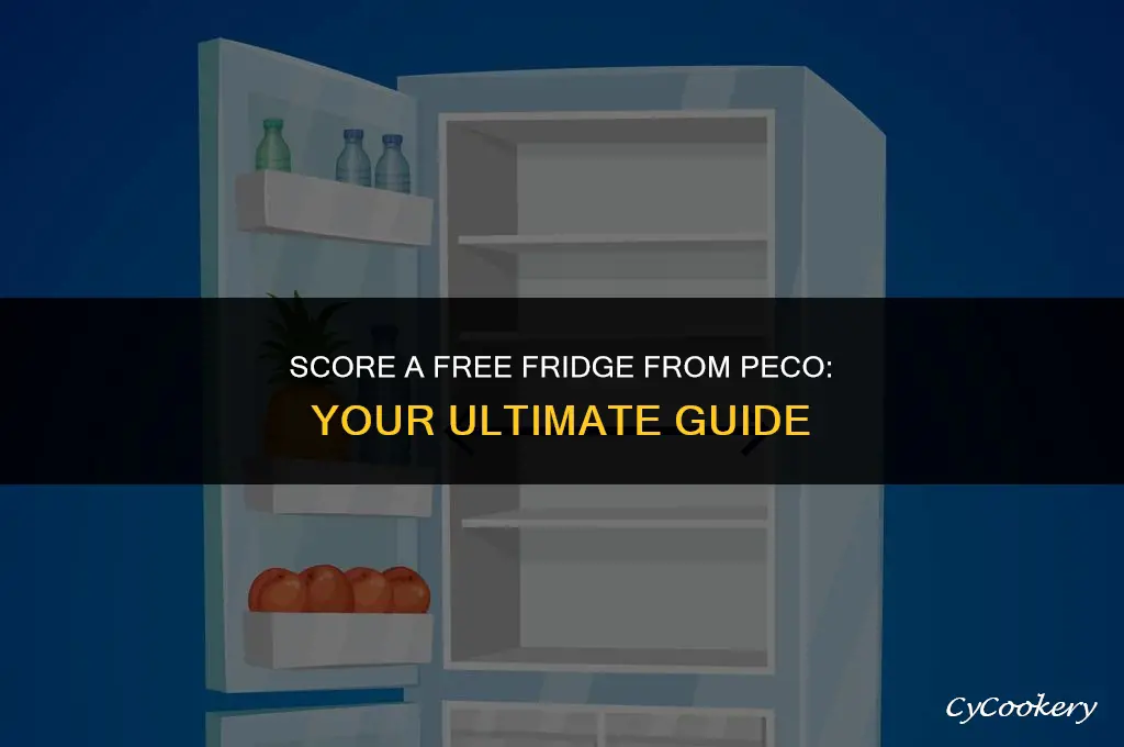 how to get a free refrigerator from peco