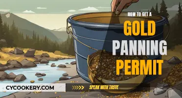 Gold Panning: Getting a Permit the Easy Way