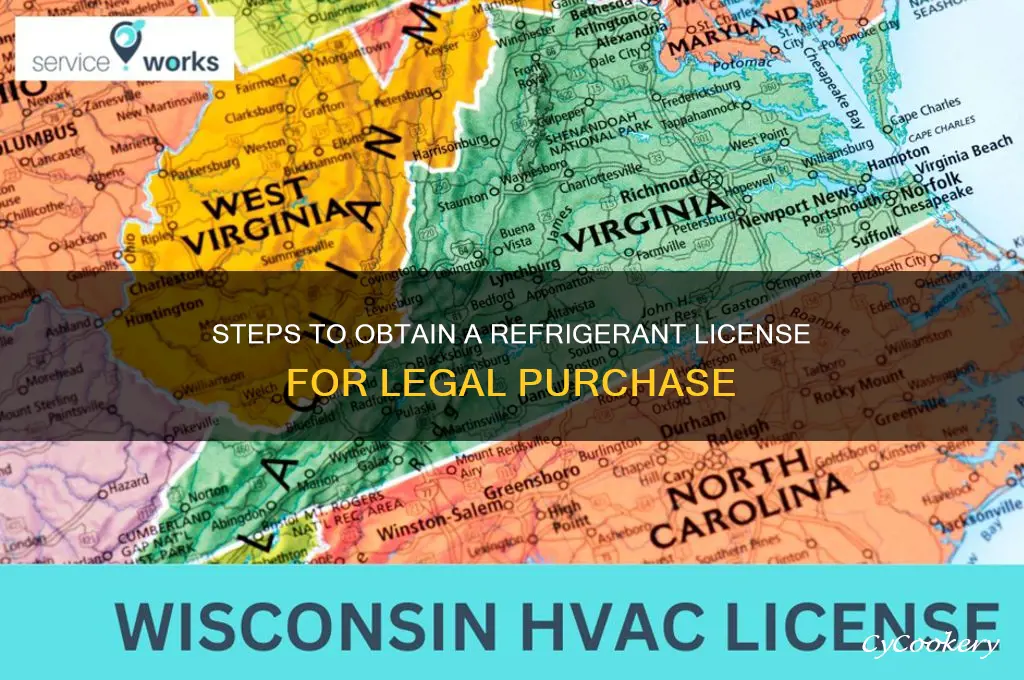 how to get a license to buy refrigerant