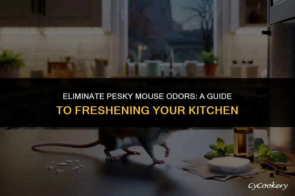 how to get a mouse smell under your refrigerator