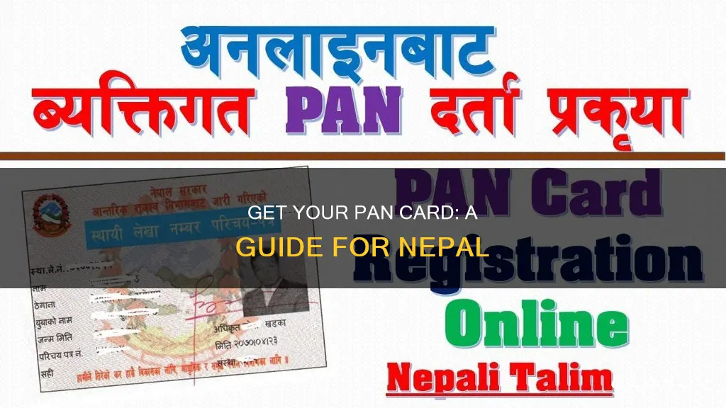 how to get a pan number in nepal