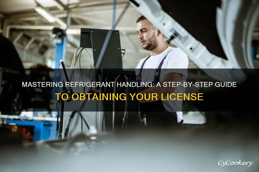 how to get a refrigerant handling licence
