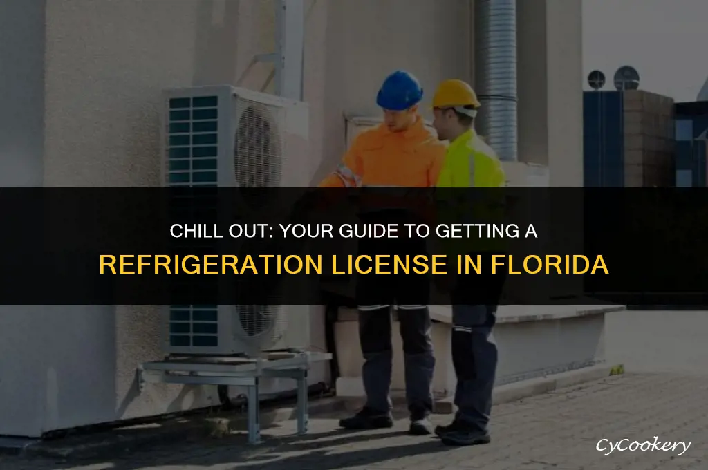 how to get a refrigeration license in florida
