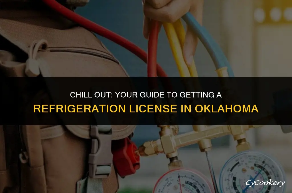 how to get a refrigeration license in oklahoma