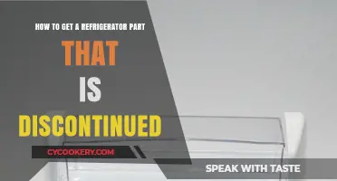 Finding Discontinued Refrigerator Parts: A Comprehensive Guide