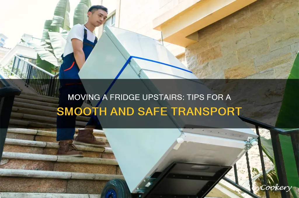 how to get a refrigerator up stairs
