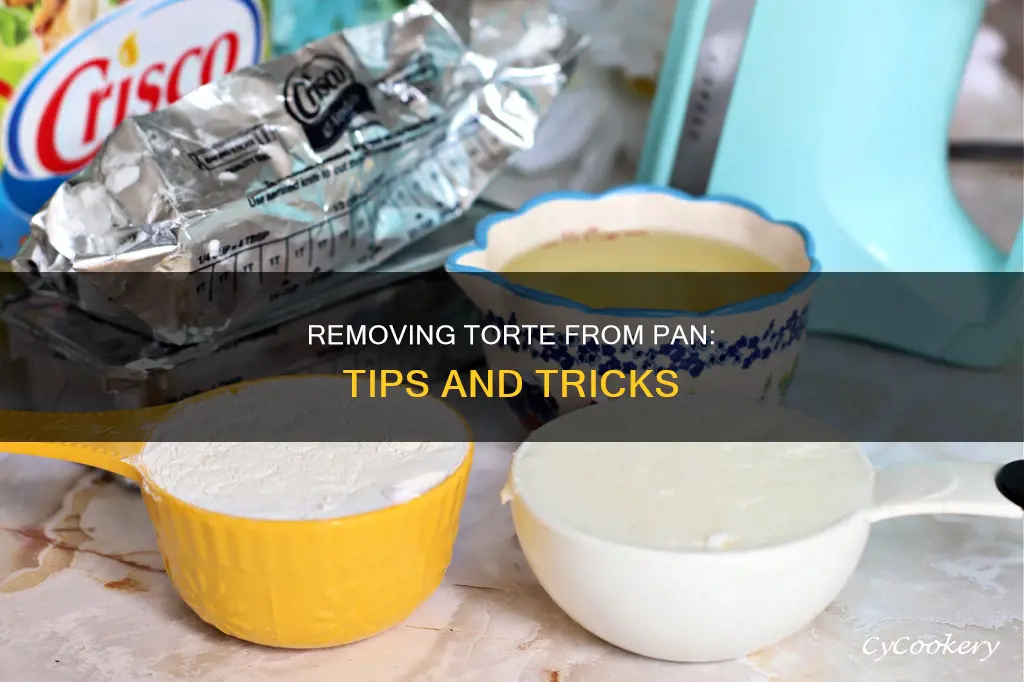 how to get a torte out of a pan