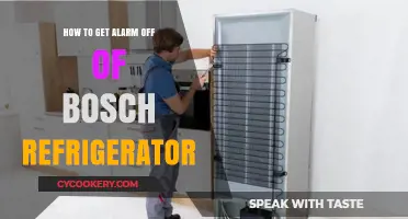 Quick Fix: Disabling the Alarm on Your Bosch Fridge