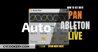 Get Auto Pan in Ableton Live: The Ultimate Guide