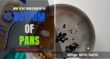 Removing Stubborn Bean Stains from Pans: A Step-by-Step Guide