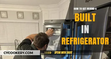 Unlocking Access: A Guide to Getting Behind Your Built-In Refrigerator