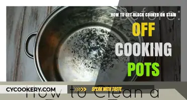 Cleaning Pots: Removing Stubborn Black Stains Easily