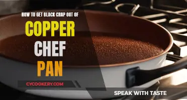 Cleaning Copper Chef Pan: Removing Black Residue