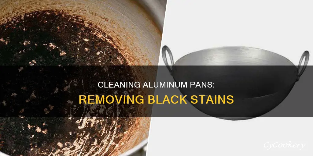 how to get black out of an alluminum pan