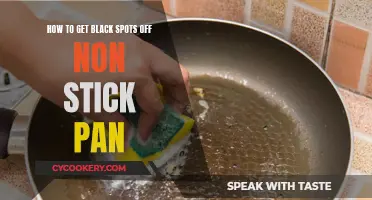 Removing Black Spots from Non-Stick Pans