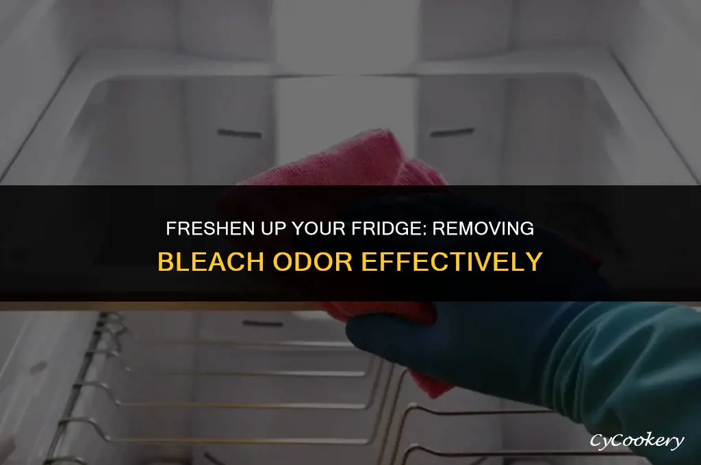 how to get bleach smell out of refrigerator