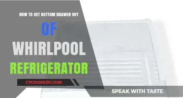 Easy Steps to Remove the Bottom Drawer from Your Whirlpool Fridge