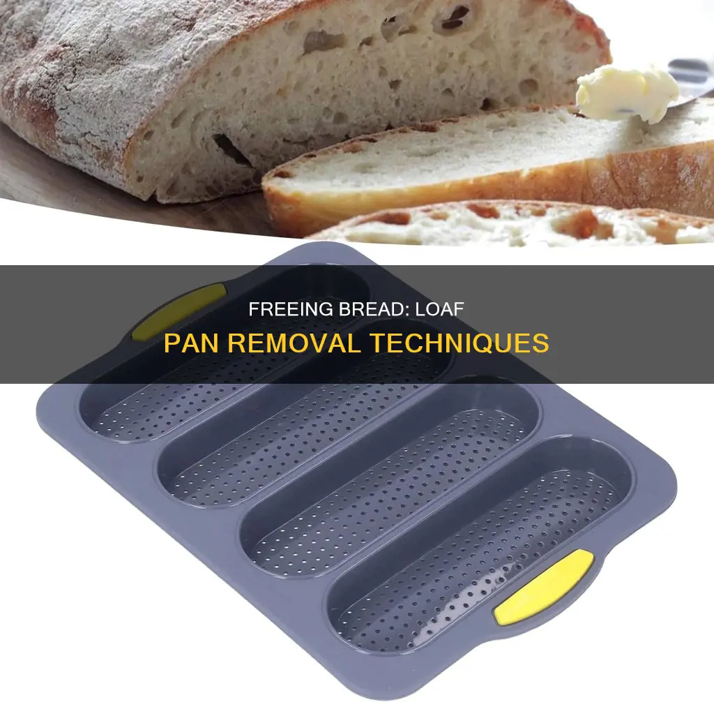 how to get bread out of loaf pan