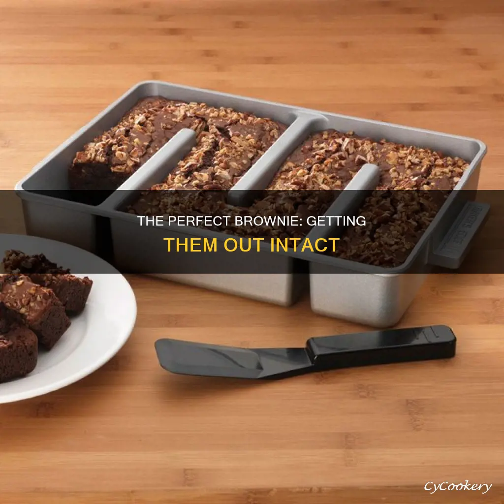 how to get brownies ouf of a pan