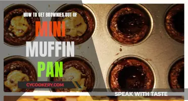 Extracting Brownie Bites: Mini Muffin Pan Tricks