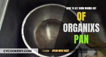 Erase Burn Marks from Your Organic Pan