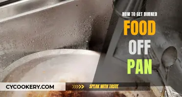 Removing Burned Food from Pans: Effective Cleaning Methods