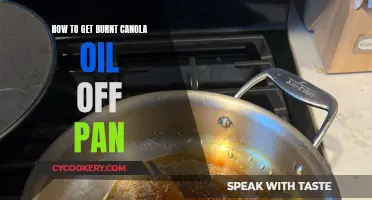 Clean Burnt Canola Oil Off Your Pan Easily