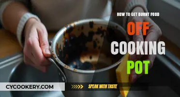 Removing Burnt Food: Cleaning Your Cooking Pot