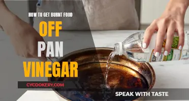 Clean Burnt Pans: The Power of Vinegar