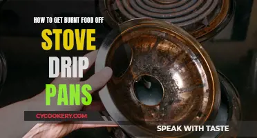 Cleaning Stove Drip Pans: Removing Stubborn, Burnt-On Food