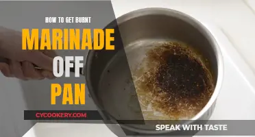 Removing Burnt Marinade: Quick and Easy Pan Cleaning