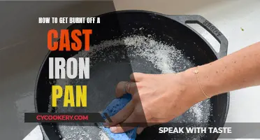 The Secret to Removing Burns from Cast Iron Pans