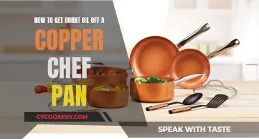 Cleaning Burnt Oil Off Your Copper Chef Pan