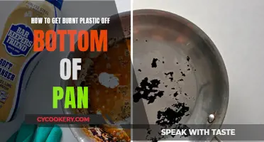 Removing Burnt Plastic from Pans: Quick and Easy Guide