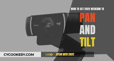 Mastering the C922 Webcam: Pan and Tilt Functionality