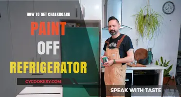 Effective Methods to Remove Chalkboard Paint from Your Refrigerator