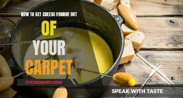 Cheese Fondue Spill: Carpet Cleaning Tips