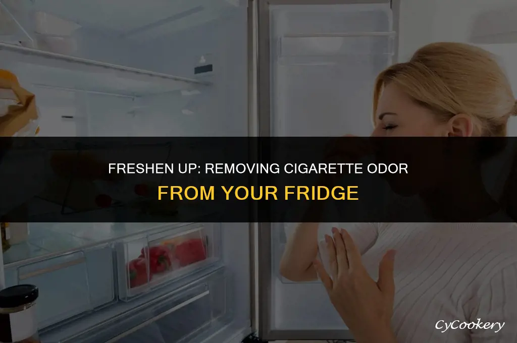 how to get cigarette smell out of refrigerator
