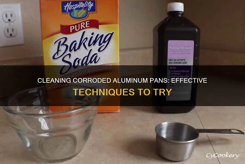 how to get corrosion off aluminum pan