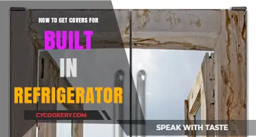 Sleek Solutions: Custom Covers for Your Built-In Refrigerator