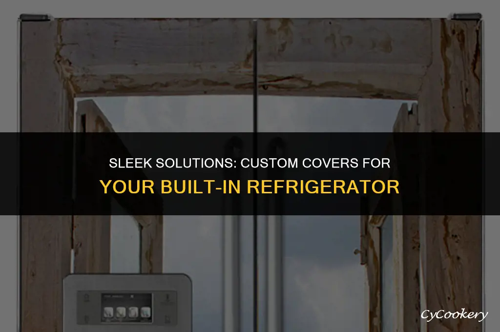how to get covers for built in refrigerator